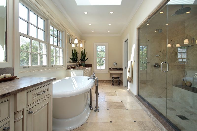 Modern Tub and Vanity